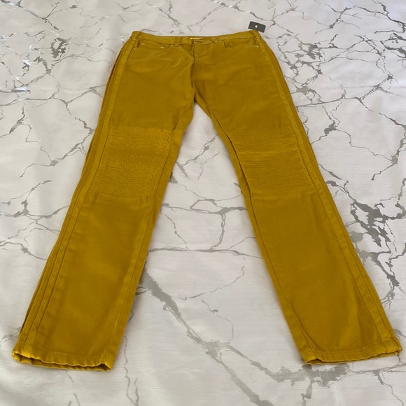 NEW Rebecca Minkoff Mustard Pants Size Waist 25 - Picture 4 of 9